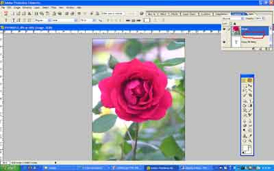Clicking between layers